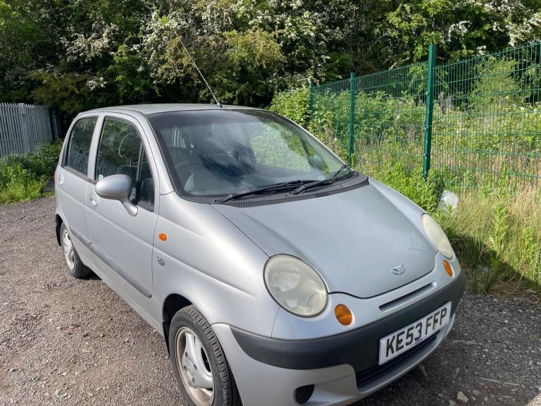 DAEWOO MATIZ 1.0 SE+ 53 REG SILVER 5 DOOR GENUINE 19745 MOT SEPTEMBER 5TH 2026 LOW INSURANCE 48+MPG