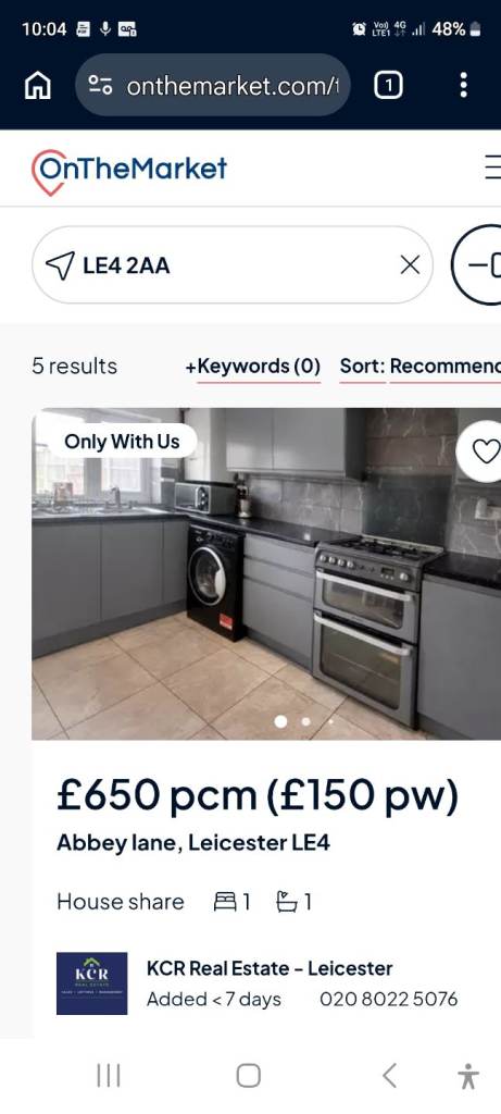 Room to let HB CONSIDER 