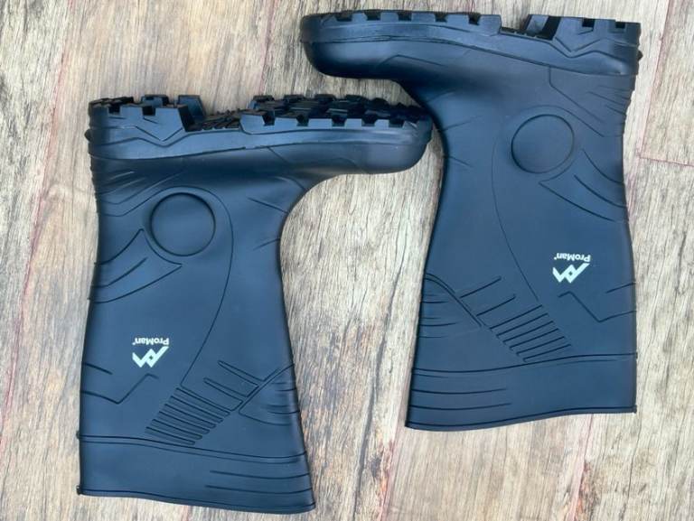 PROMAN Washington TC200W Black Safety Wellington Boots Size 8 Brand New