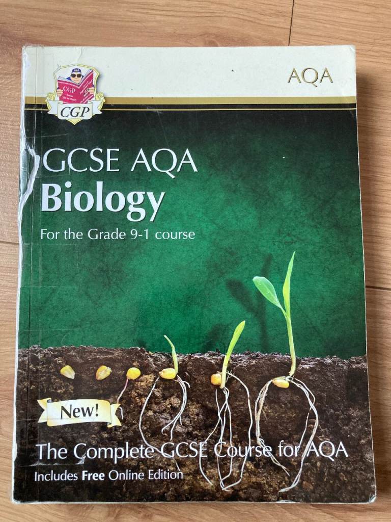 CGP GCSE AQA Biology for the Grade 9-1 course textbook 