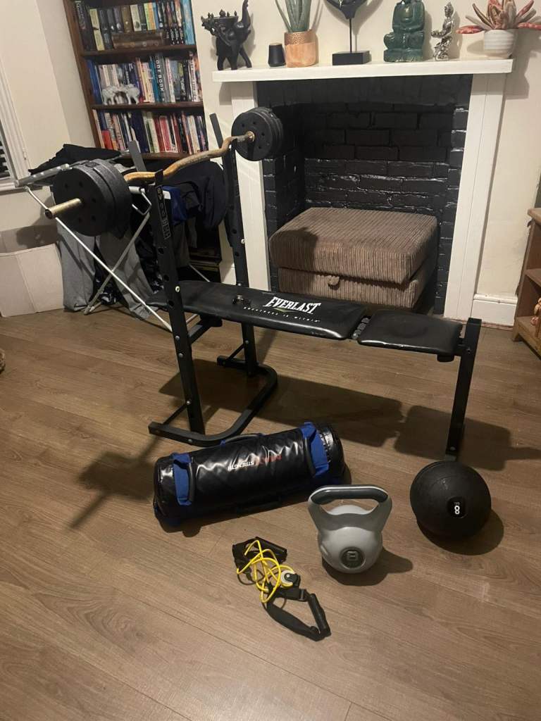 Weight bench and other fitness equipment 