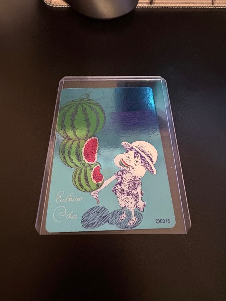 One Piece Shueisha Summer Comics Fair 2026 Luffy Promo Card E0/S Japanese