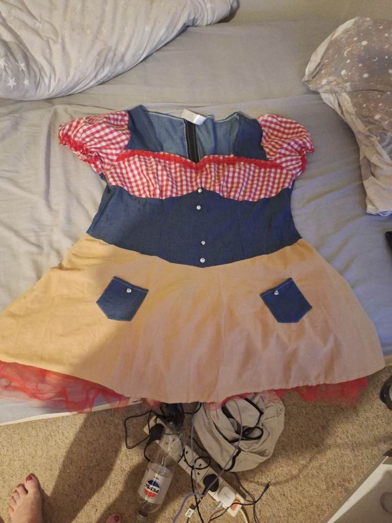 Adult Cowgirl/Western fancy dress Xxl