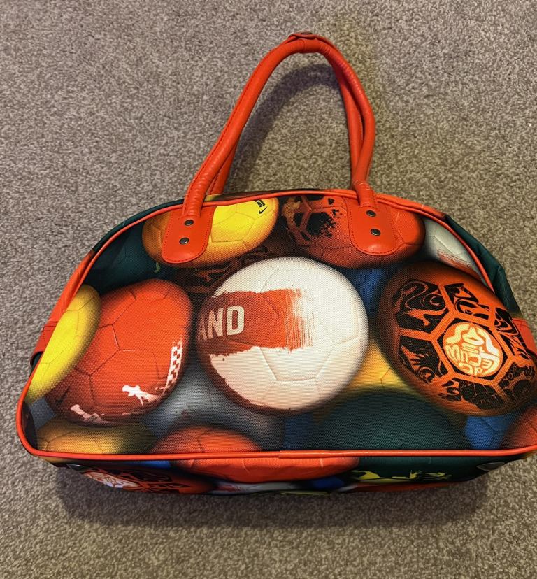 Vintage Nike Heritage ‘76 Print Gym Football Holdall Bag