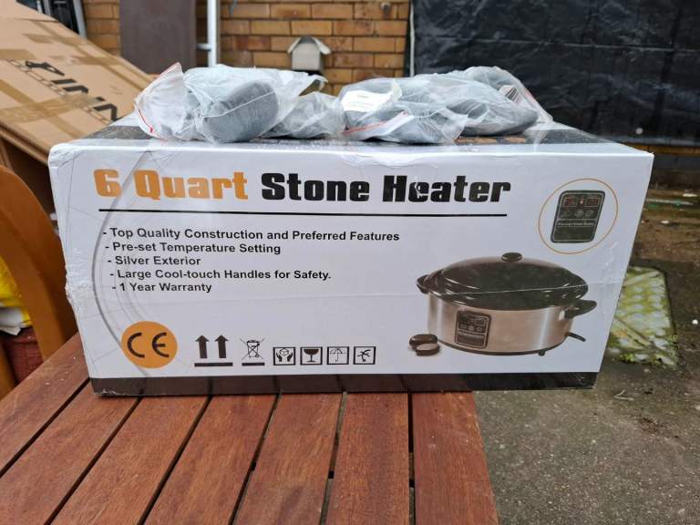 6 quart stone heater