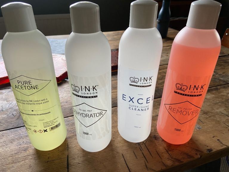 Nail salon supplies ink London large bottles 1000ml