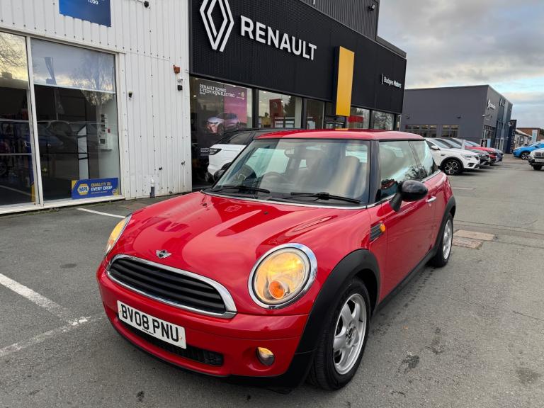 2008 MINI Hatch 1.4 One 3dr HATCHBACK Petrol Manual