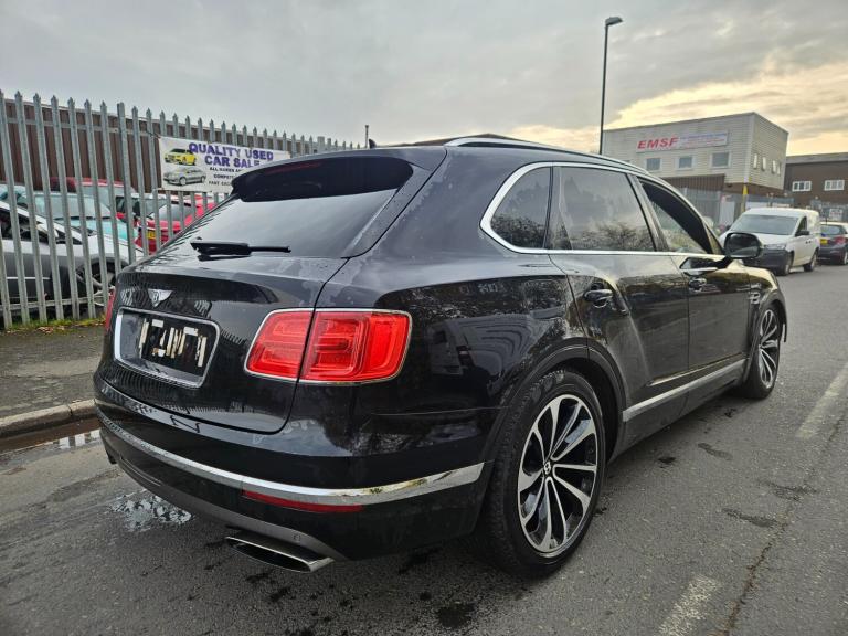 2016 Bentley Bentayga 6.0 W12 5dr Auto Black Damaged Salvage 