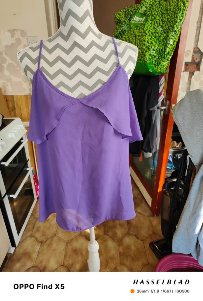Vest top size 16