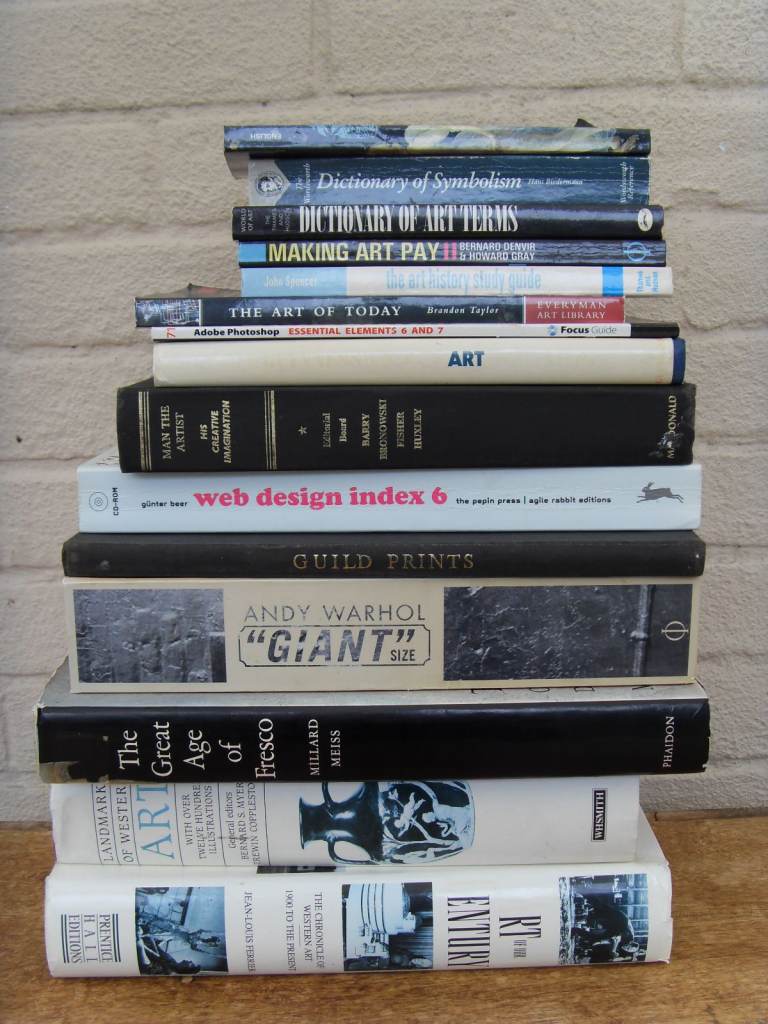 Art books x 15