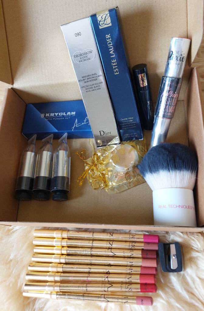 NEW Designer Make-up Bundle: YSL, Kryolan, DIOR, Estee Lauder, Loreal + Goodies