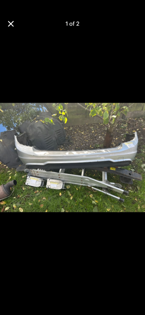 Mercedes Benz AMG estate 2013 rear bumper