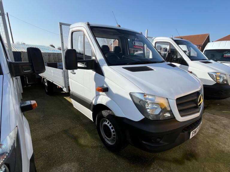 2017 Mercedes-Benz Sprinter 2.1 314 CDI XXLWB 17FT 5.2M ALLOY DROPSIDE Diesel