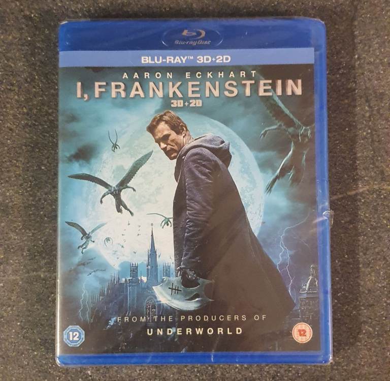 I, Frankenstein (2014) 3D + 2D Blu-ray (Sealed)