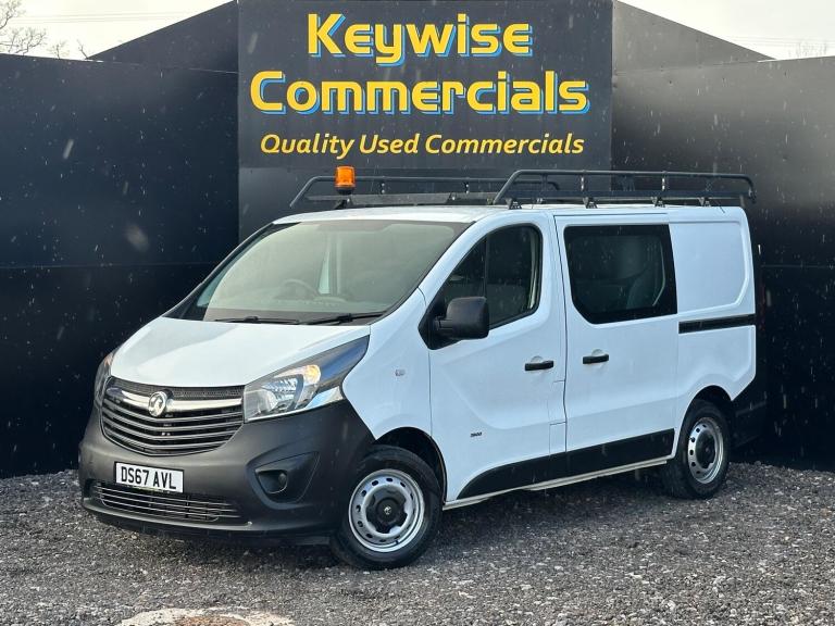 2017 Vauxhall Vivaro 2900 1.6CDTI BiTurbo 125PS H1 DoubleCab PANEL VAN DIESEL Manual