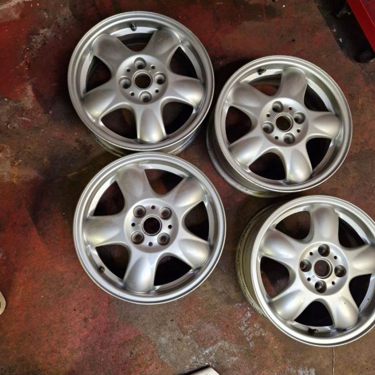 Mini alloy wheels.