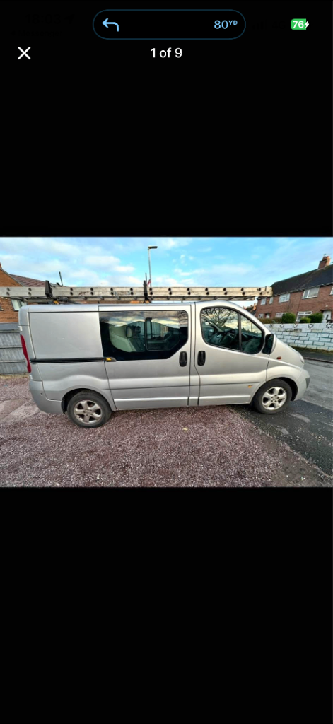 Vauxhall, VIVARO, Panel Van, 2012, Manual, 1995 (cc)