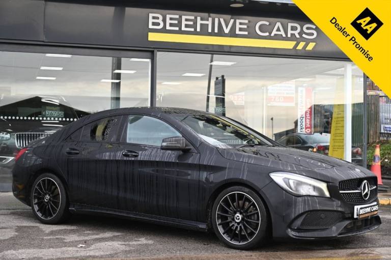 2018 68 MERCEDES-BENZ CLA 2.1 CLA220D AMG LINE NIGHT EDITION COUPE 4DR DIESEL 7G