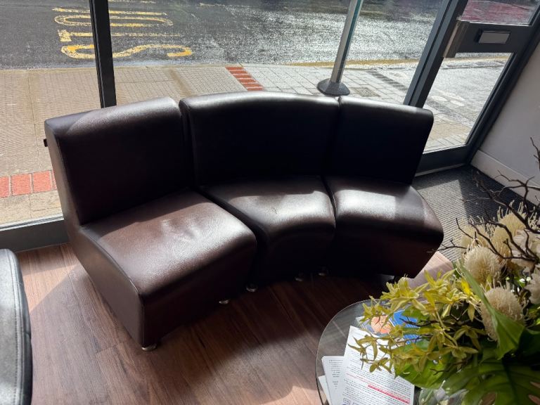 Salon waiting chairs 