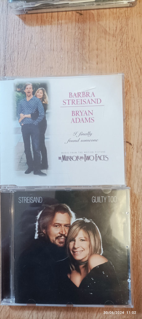 2 x CD's of Music by artist Barbara Streisand for £1  