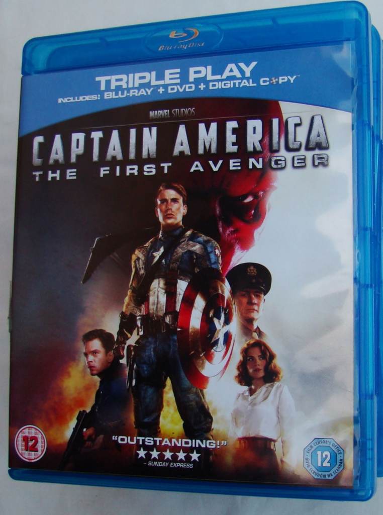 Captain America: The First Avenger Blu-ray/DVD Triple Play