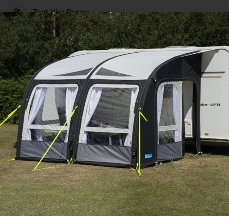 Kampa Rally 330 air pro awning and annexe extension 