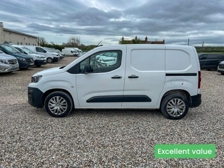 2020 Peugeot Partner SWB L1H1 Low Roof Professional Air Con Sensors EURO 6 NO VAT Panel Van Diese...