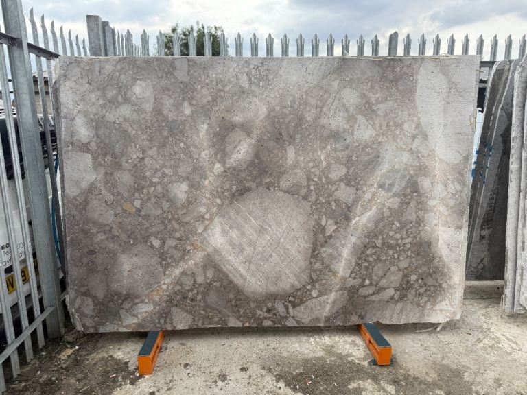 12 Karaman grey Marble slabs 1.9m x 2.75m 