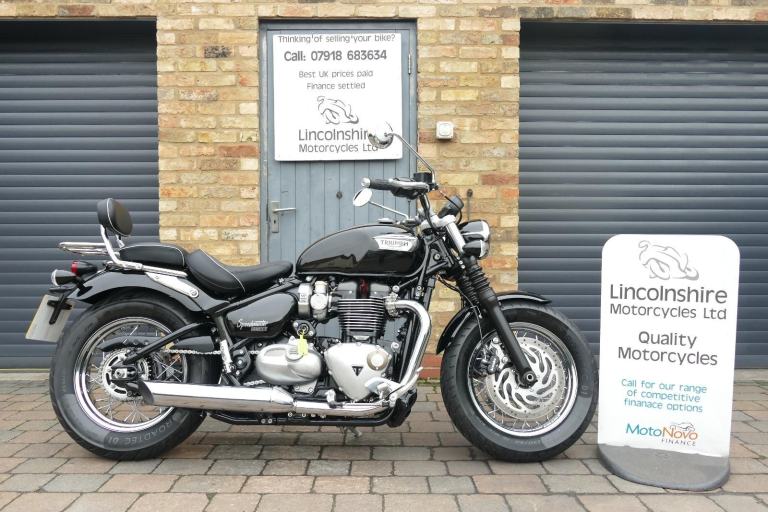 25 Triumph Bonneville Speedmaster 1200 494 miles only!!!