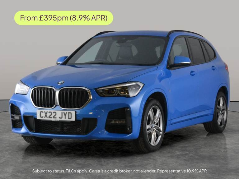 2022 BMW X1 2.0 20i M Sport SUV 5dr Petrol DCT sDrive Euro 6 (s/s) (178 ps) - BLACK ROO Suv Petro...