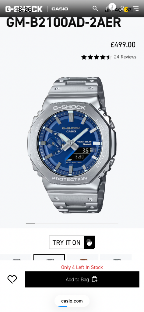 Casio g shock brand new