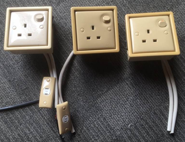 Pennine / Clipsal 240v & 12v sockets. VW camper, caravan. Eccles, Manchester