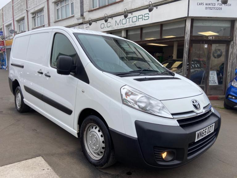 2015 65 Toyota Proace 2.0HDi 6-speed LWB Twin Side Doors Low Miles