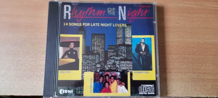 RHYTHM OF THE NIGHT CD VARIOUS ARTISTS IN VERY GOOD CONDITION