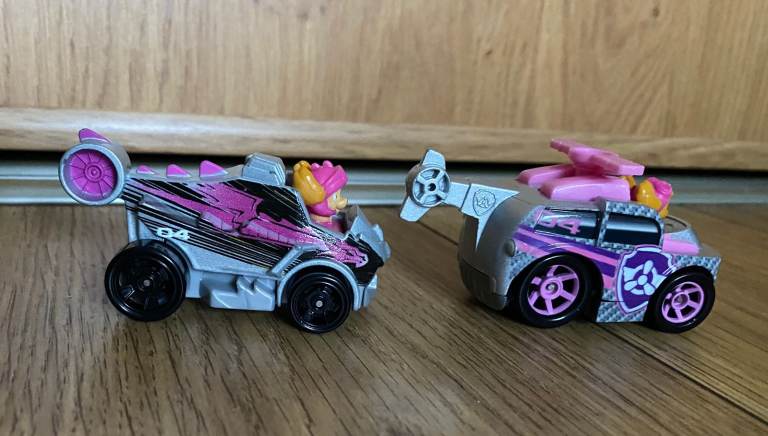 PAW Patrol SKYE True Metal Die-Cast Vehicles Cars x 2 HIGH FLYING ...