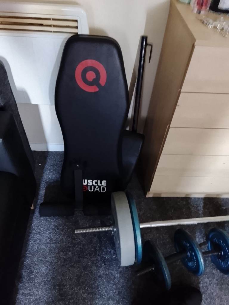 Weights and bench 