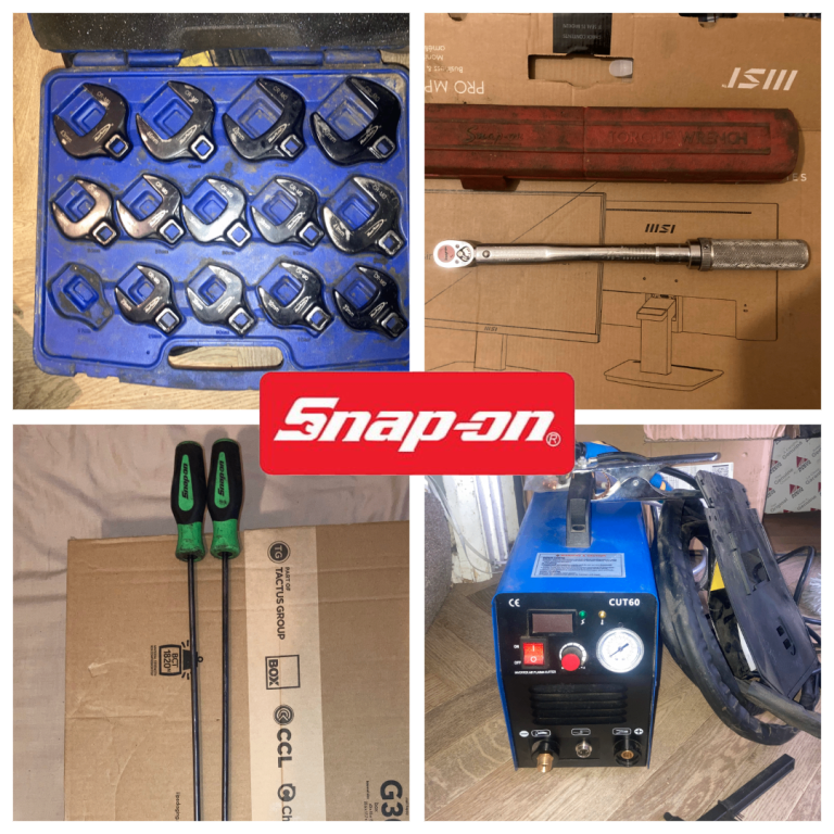 Snap On/Blue Point Tool Lot and a Vevor Plasma cutter
