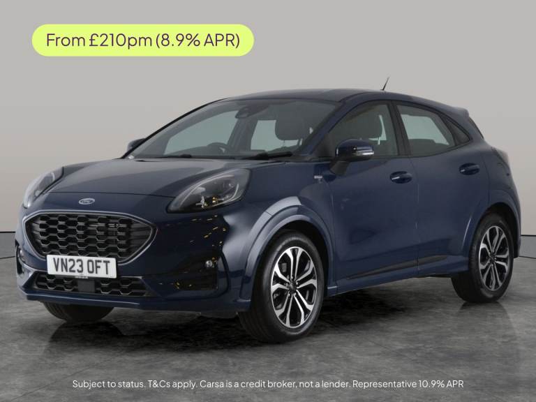 2023 Ford Puma 1.0T EcoBoost MHEV ST-Line SUV 5dr Petrol Hybrid Manual Euro 6 (s/s) (125 p Suv Hy...