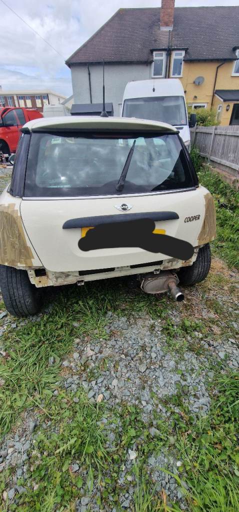 2008 R56 Mini Cooper Boot