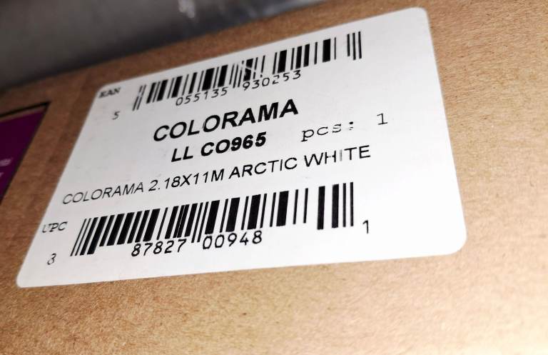 Brand new unopened photo paper roll