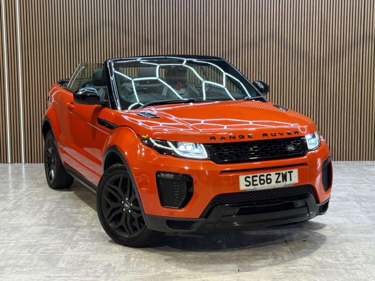 2016 Land Rover Range Rover Evoque 2.0 TD4 HSE Dynamic 2dr Auto CONVERTIBLE DIESEL Automatic