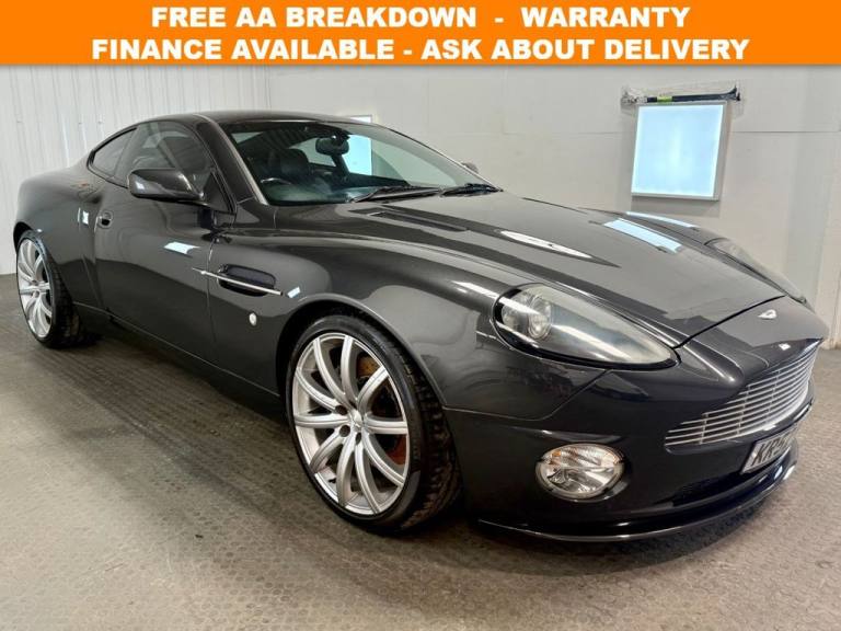 2003 52 ASTON MARTIN VANQUISH 5.9 COUPE 2DR PETROL MANUAL (396 G/KM, 460 BHP)