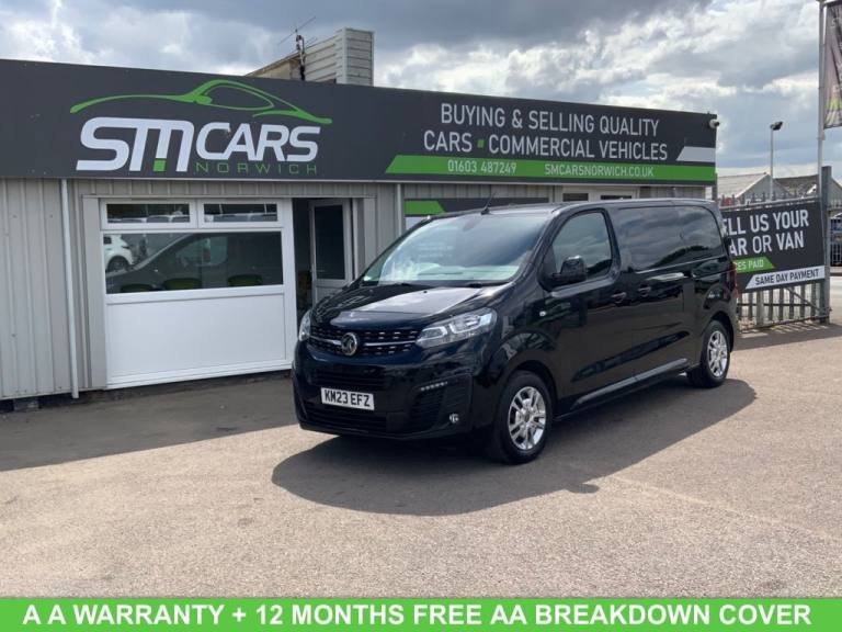 2023 Vauxhall Vivaro 2700 1.5d 120PS Sportive H1 Van PANEL VAN DIESEL Manual