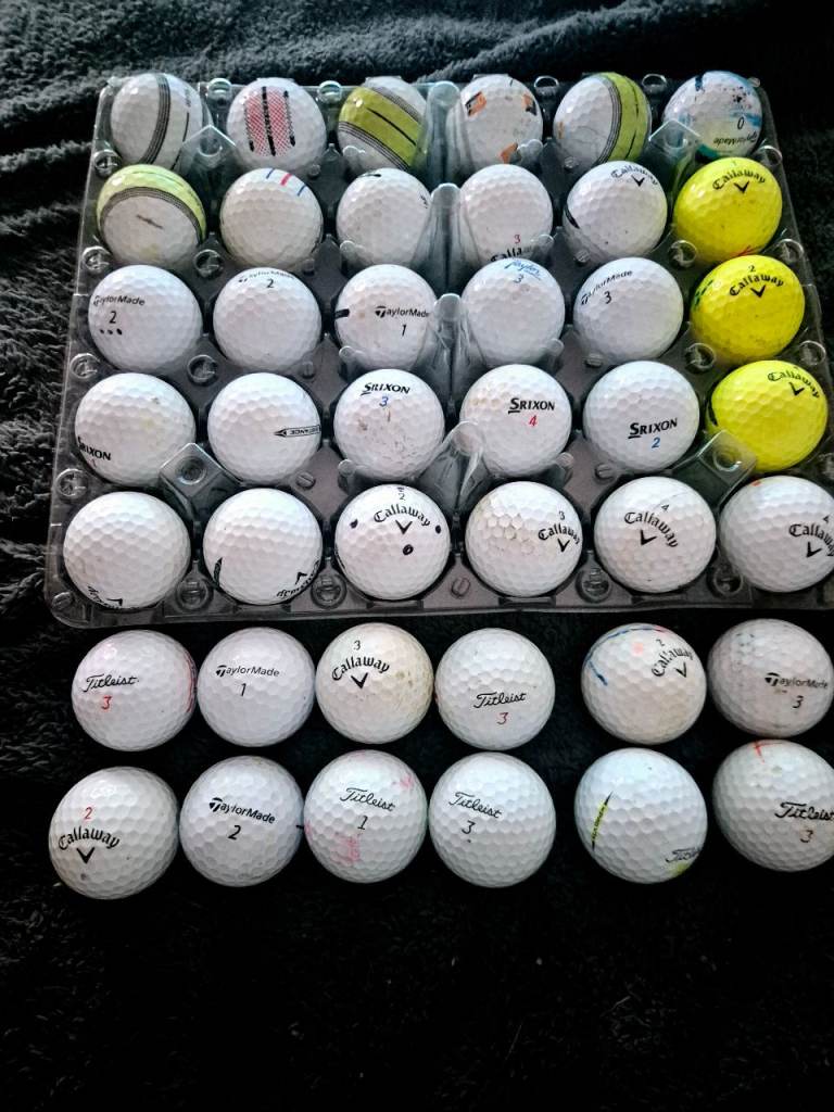 Selection of Used Golf Balls – Good Condition