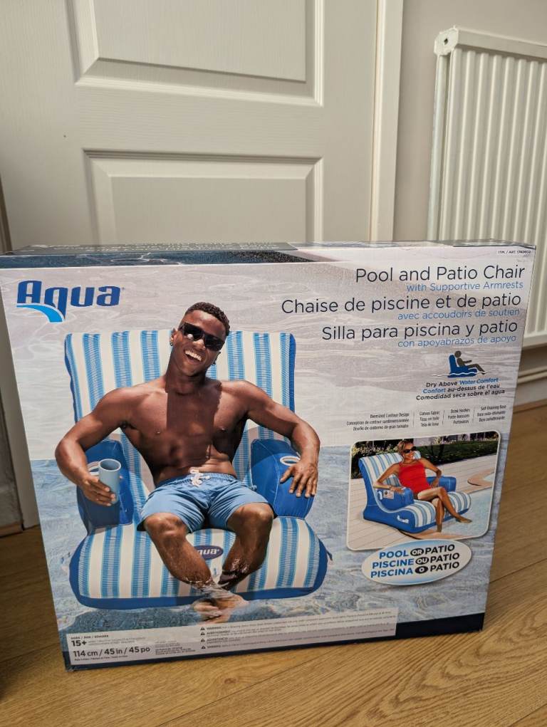 Aqua Pool and Patio Chair