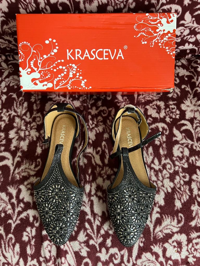 Asian Pakistani  indian female footwear