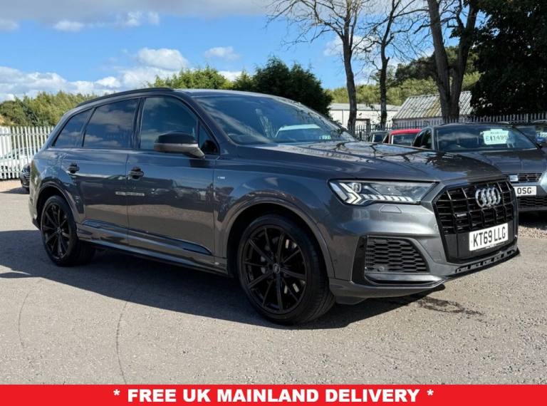 2020 Audi Q7 3.0 TFSI V6 55 Black Edition SUV 5dr Petrol Tiptronic quattro 340 bhp 7 sea ESTATE P...
