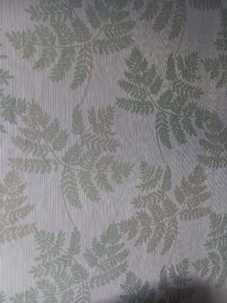 New Green Fern Pattern Wallpaper Roll