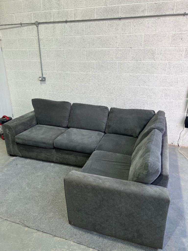 Dfs Orka large L shape sofa delivery available 