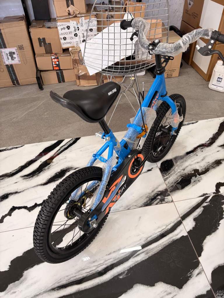 12in Kids Bike Blue
